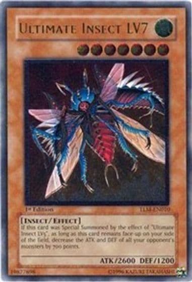 Ultimate Insect LV7 UTR The Lost Millennium Yu-Gi-Oh! card