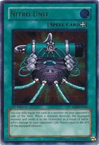 Nitro Unit UTR The Lost Millennium Yu-Gi-Oh! card