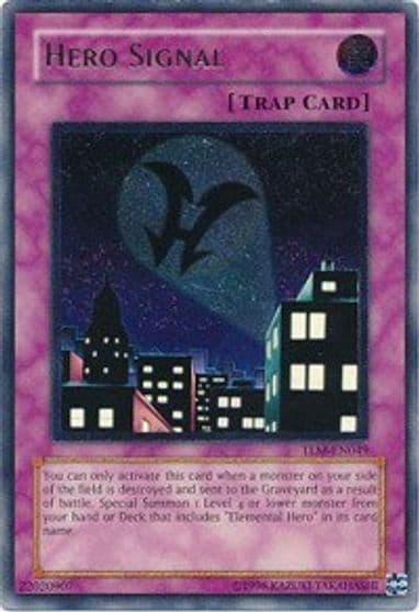 Hero Signal UTR The Lost Millennium Yu-Gi-Oh! card