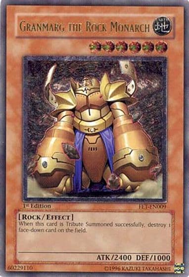 Granmarg the Rock Monarch UTR Flaming Eternity Yu-Gi-Oh! card