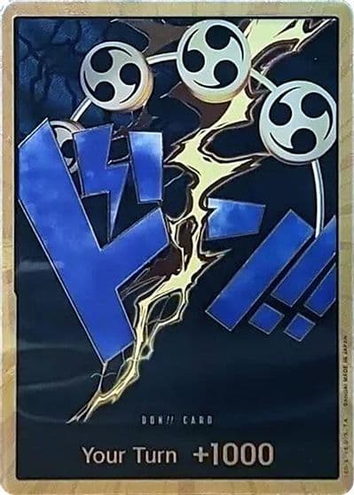DON Card Enel Gold Premium Booster -The Best- One Piece card