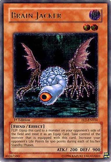 Brain Jacker UTR Flaming Eternity Yu-Gi-Oh! card