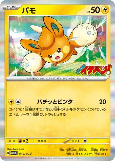 Pawmi SV-P Promotional Cards Pokemon card