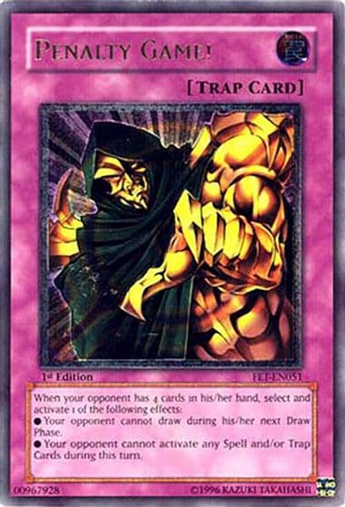 Penalty Game UTR Flaming Eternity Yu-Gi-Oh! card