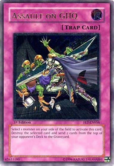 Assault on GHQ UTR Flaming Eternity Yu-Gi-Oh! card