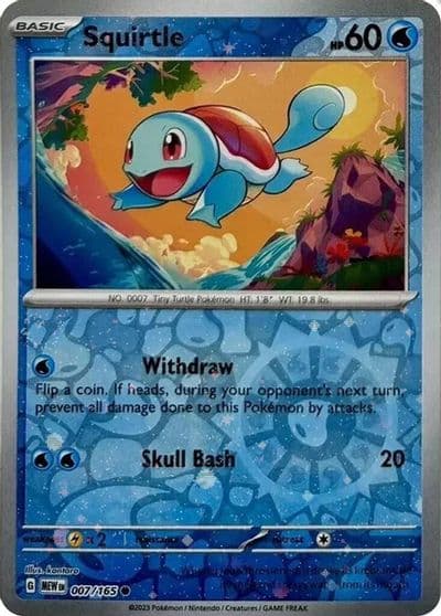 Squirtle (Reverse Cosmos Holo) (Costco Exclusive) Miscellaneous Cards & Products Pokemon card