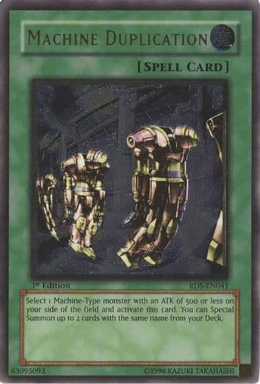 Machine Duplication UTR Rise of Destiny Yu-Gi-Oh! card
