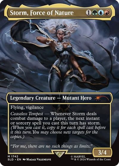 Storm Force of Nature Secret Lair Drop Series Magic card