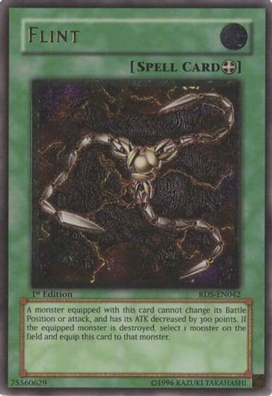 Flint UTR Rise of Destiny Yu-Gi-Oh! card