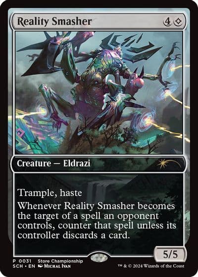 Reality Smasher Game Day & Store Championship Promos Magic card