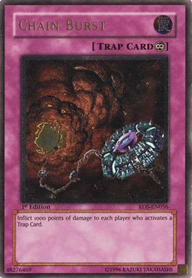 Chain Burst UTR Rise of Destiny Yu-Gi-Oh! card