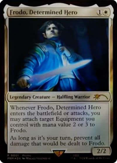 Frodo Determined Hero Unique and Miscellaneous Promos Magic card