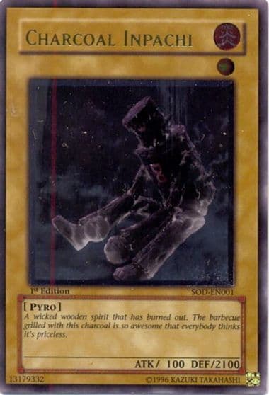Charcoal Inpachi UTR Soul of the Duelist Yu-Gi-Oh! card