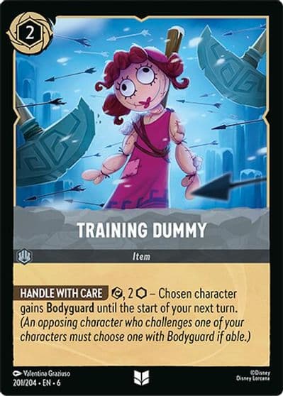 Training Dummy Azurite Sea Lorcana card