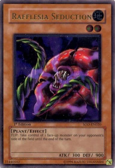 Rafflesia Seduction UTR Soul of the Duelist Yu-Gi-Oh! card