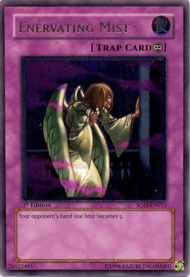 Enervating Mist UTR Soul of the Duelist Yu-Gi-Oh! card
