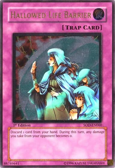 Hallowed Life Barrier UTR Soul of the Duelist Yu-Gi-Oh! card