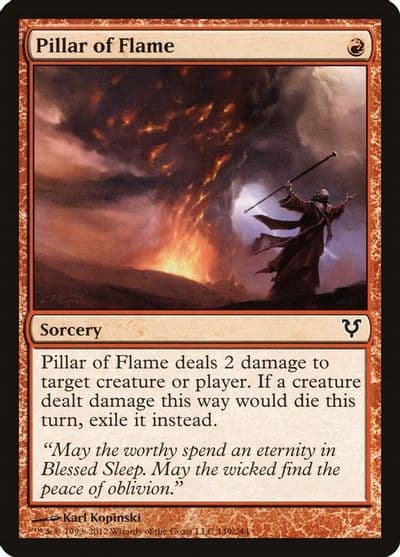 Pillar of Flame Avacyn Restored Magic card
