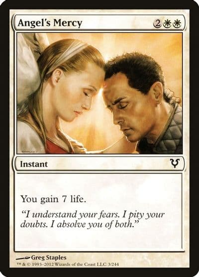 Angels Mercy Avacyn Restored Magic card