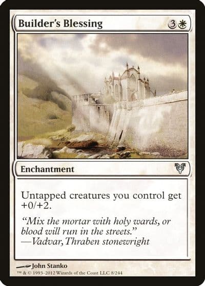 Builders Blessing Avacyn Restored Magic card