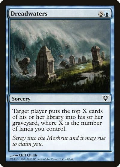 Dreadwaters Avacyn Restored Magic card