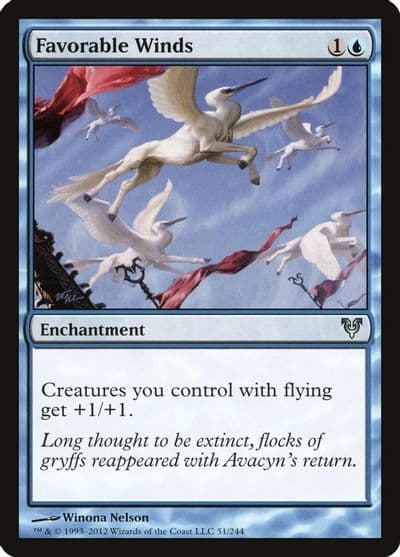 Favorable Winds Avacyn Restored Magic card