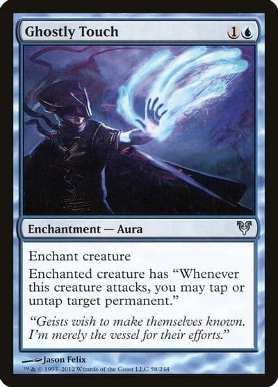 Ghostly Touch Avacyn Restored Magic card
