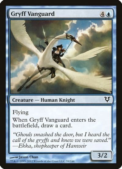 Gryff Vanguard Avacyn Restored Magic card