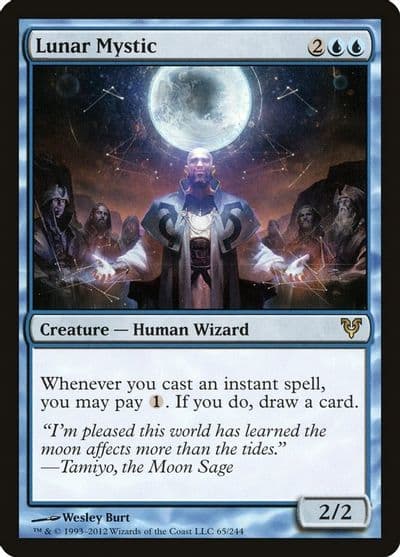 Lunar Mystic Avacyn Restored Magic card