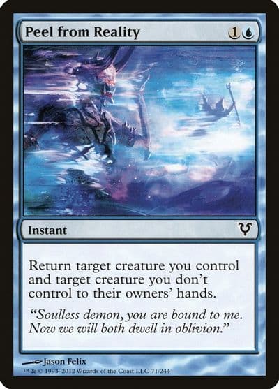 Peel from Reality Avacyn Restored Magic card