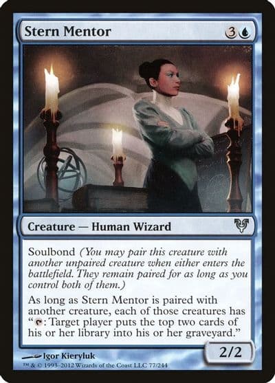 Stern Mentor Avacyn Restored Magic card