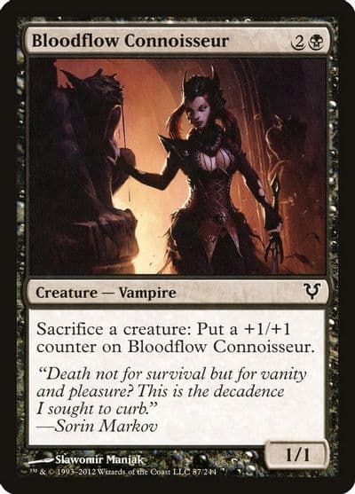 Bloodflow Connoisseur Avacyn Restored Magic card