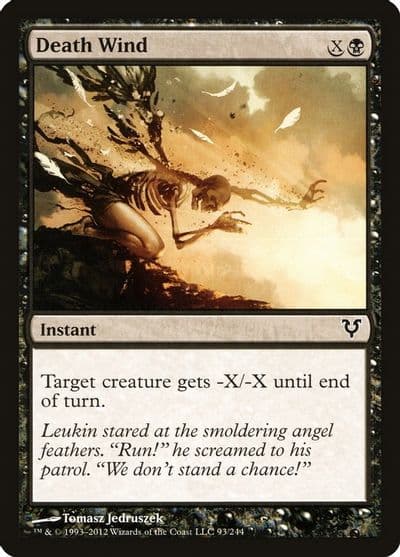 Death Wind Avacyn Restored Magic card