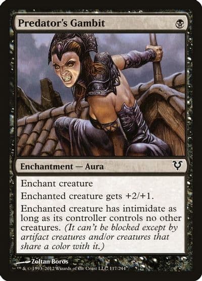 Predators Gambit Avacyn Restored Magic card