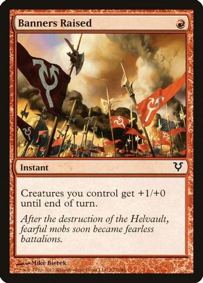 Banners Raised Avacyn Restored Magic card