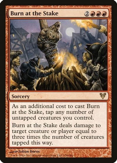 Burn at the Stake Avacyn Restored Magic card