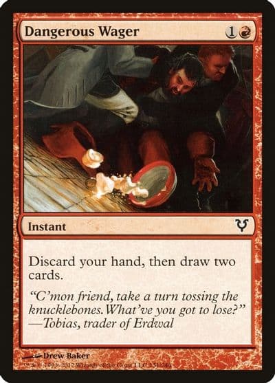 Dangerous Wager Avacyn Restored Magic card