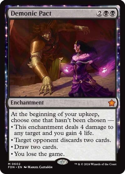 Demonic Pact Foundations Magic card