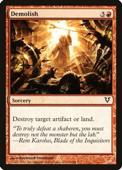 Demolish Avacyn Restored Magic card