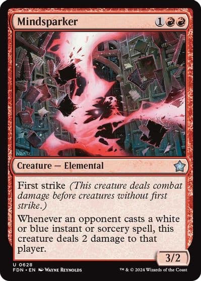 Mindsparker Foundations Magic card