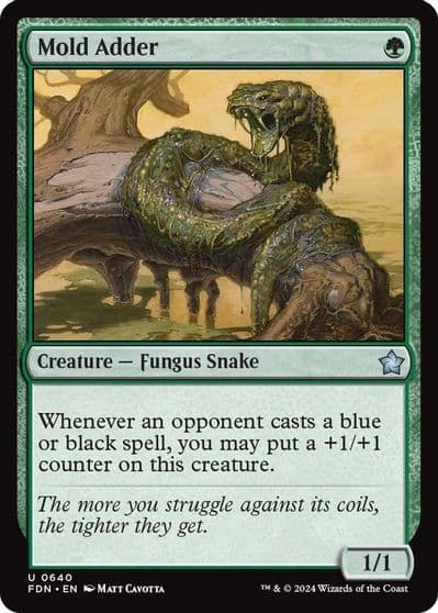 Mold Adder Foundations Magic card