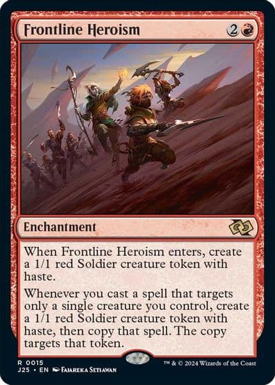 Frontline Heroism Foundations Jumpstart Magic card