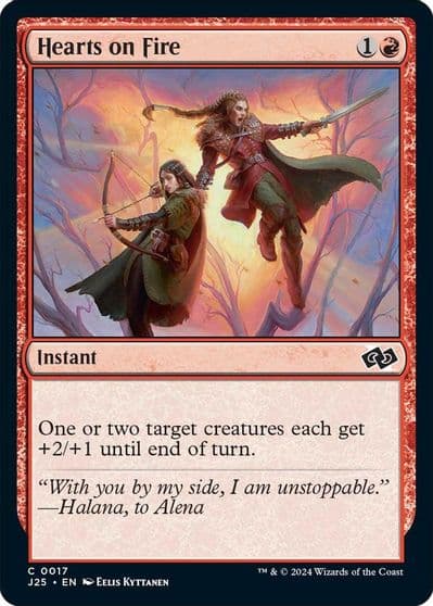 Hearts on Fire Foundations Jumpstart Magic card