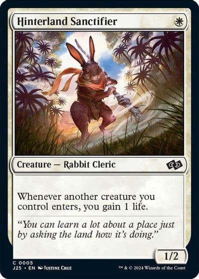 Hinterland Sanctifier Foundations Jumpstart Magic card