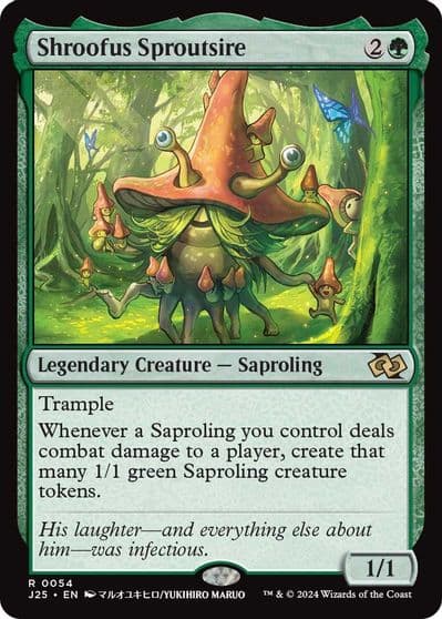 Shroofus Sproutsire Anime Foundations Jumpstart Magic card