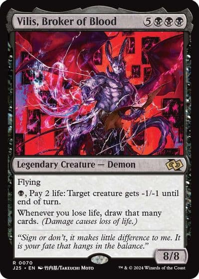 Vilis Broker of Blood Anime Foundations Jumpstart Magic card