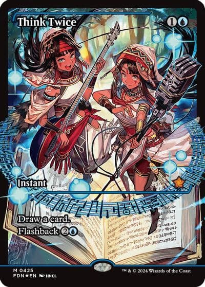 Think Twice Showcase Foundations Magic card