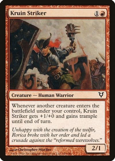 Kruin Striker Avacyn Restored Magic card