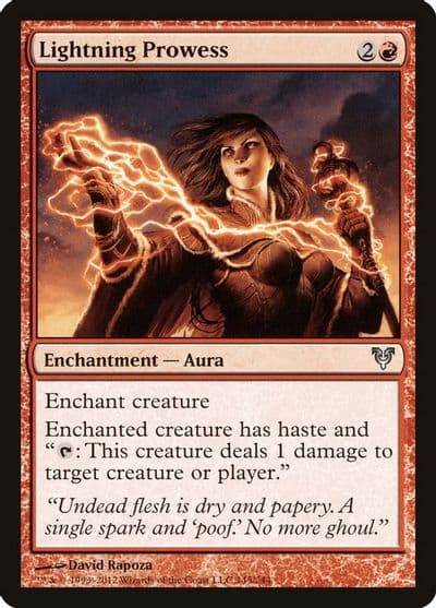 Lightning Prowess Avacyn Restored Magic card