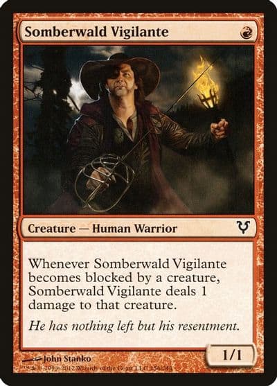Somberwald Vigilante Avacyn Restored Magic card